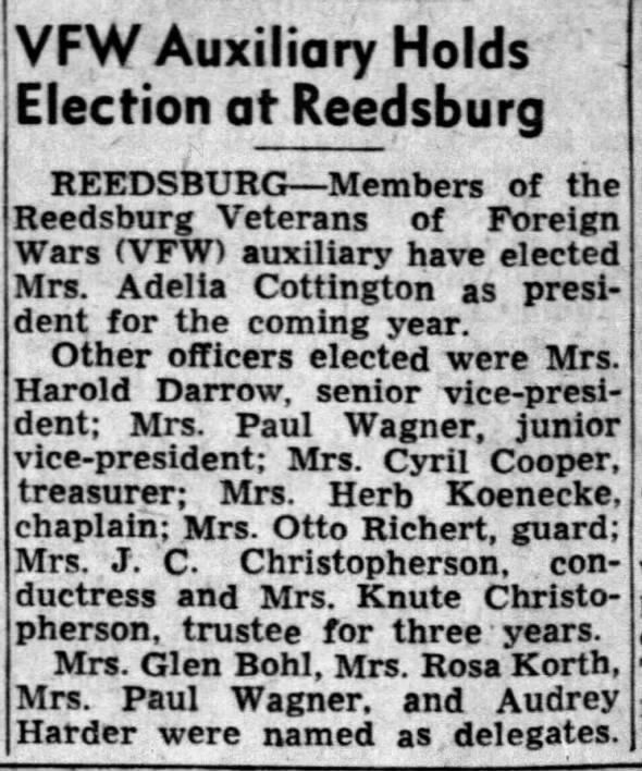Clipping from Wisconsin State Journal